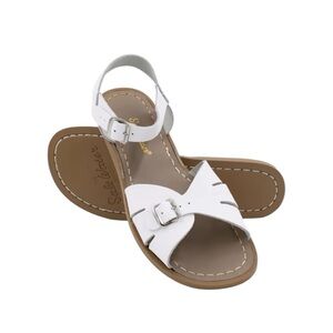 The Salt Water Classic, White Sandals, size 7W, NIB, $55